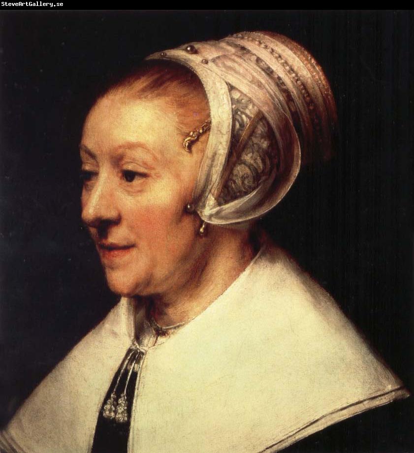 REMBRANDT Harmenszoon van Rijn Portrait of Catrina Hoogshaet at the Age of Fifty